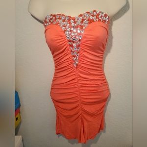 Tube top dress